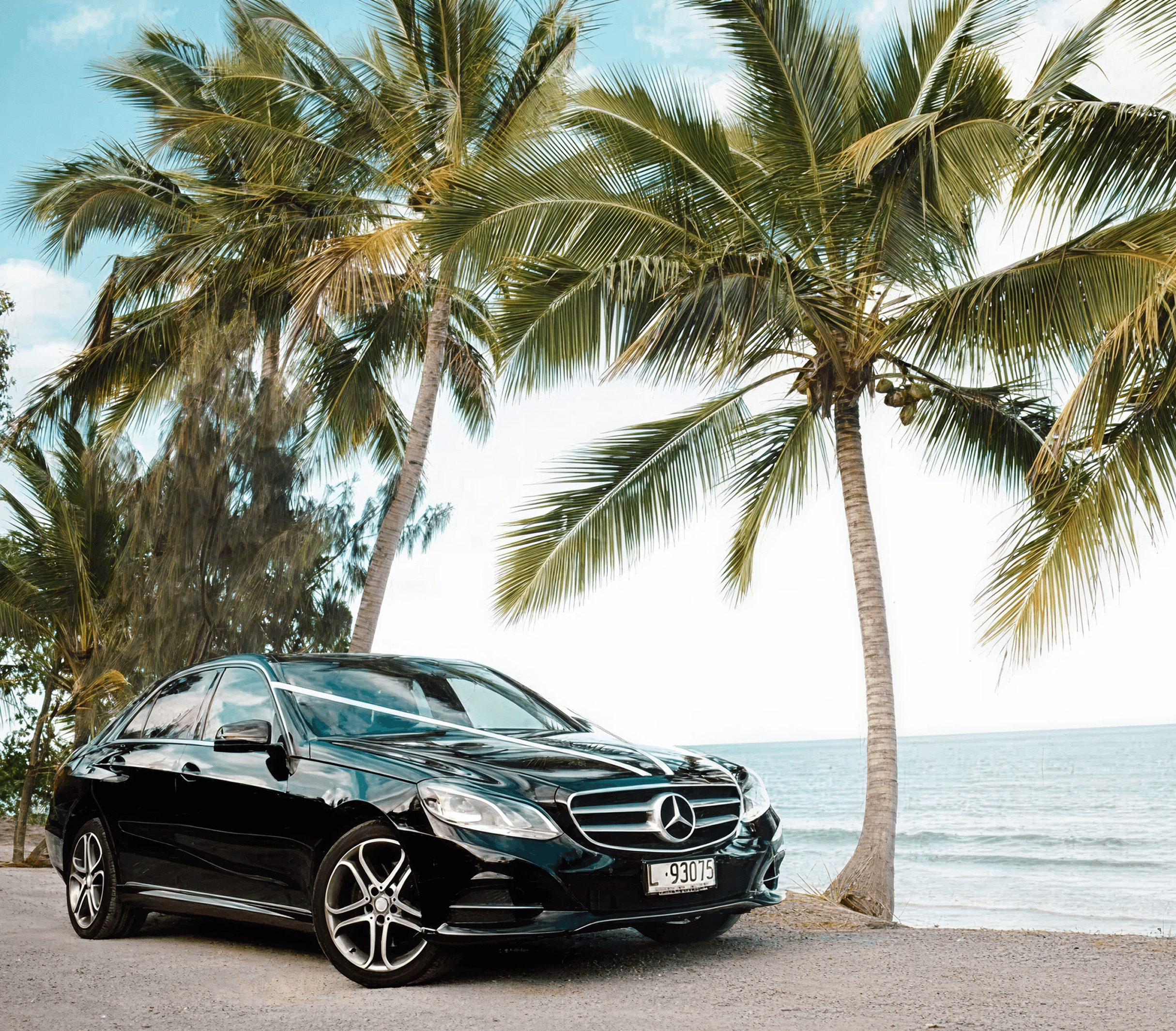Luxury Mercedes wedding car hire in Manchester