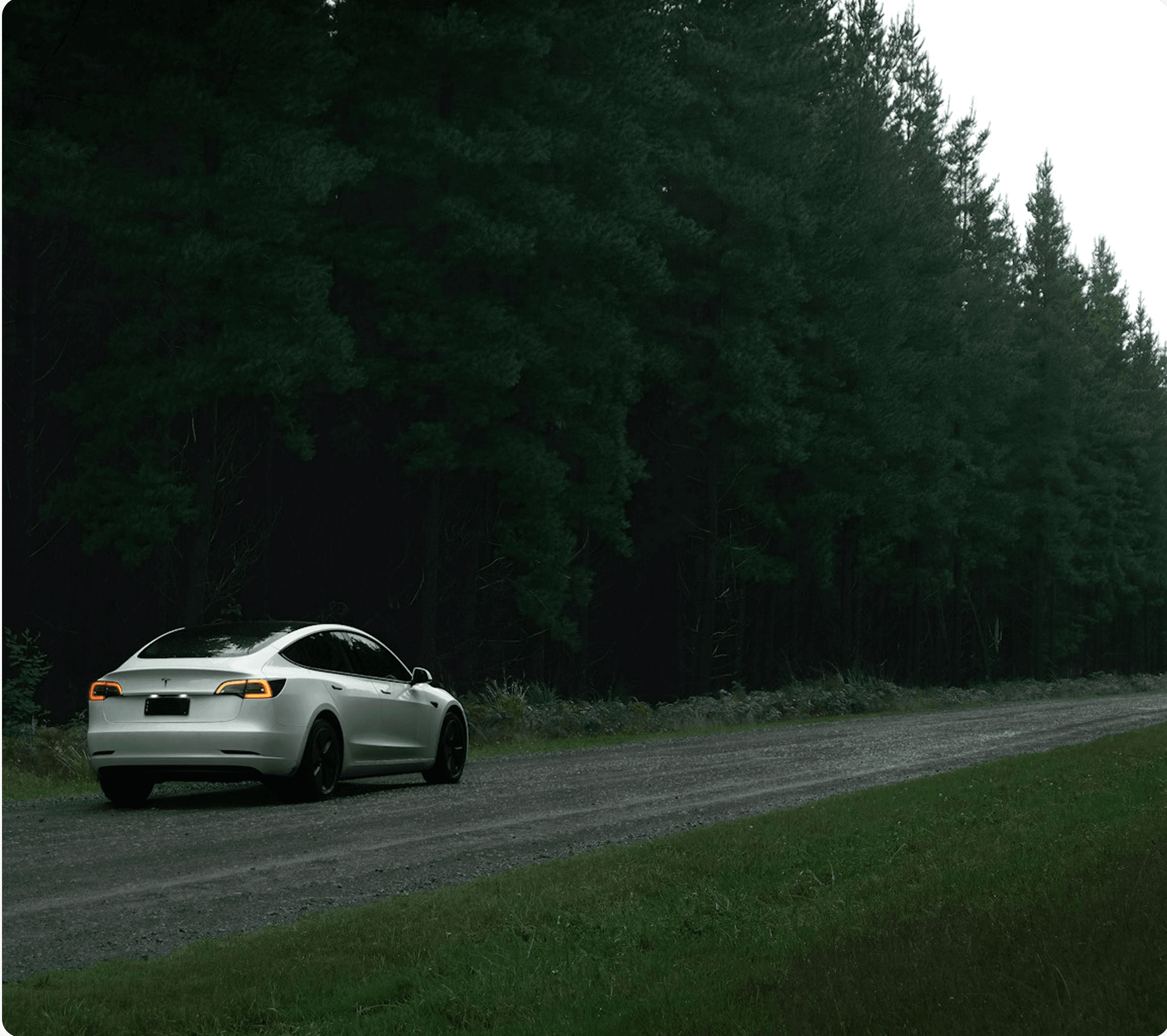 Chauffeur driving through a scenic route near Manchester